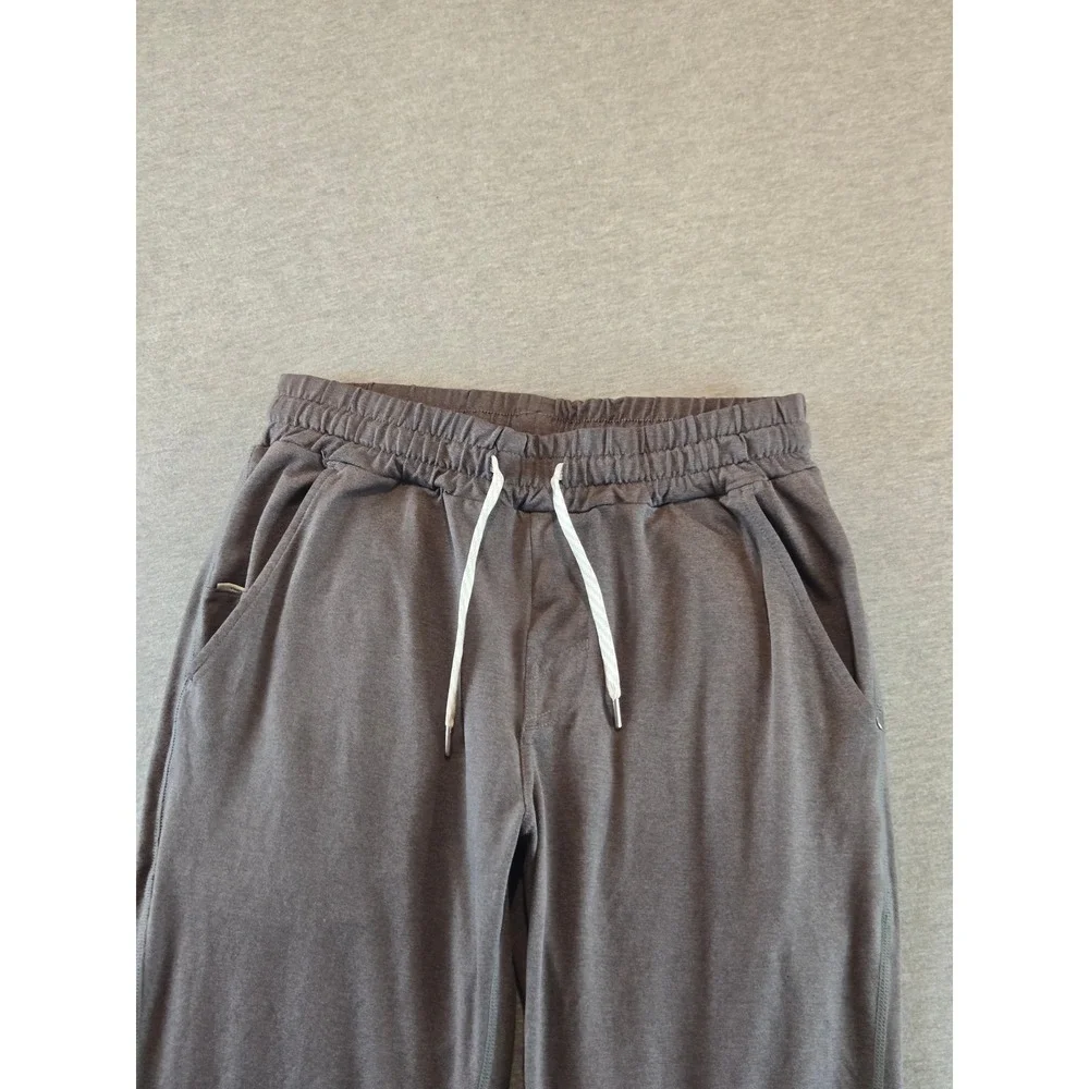 Vuori Ponte Performance Pant Mens XS Charcoal Gray Tapered Jogger Stretch Active